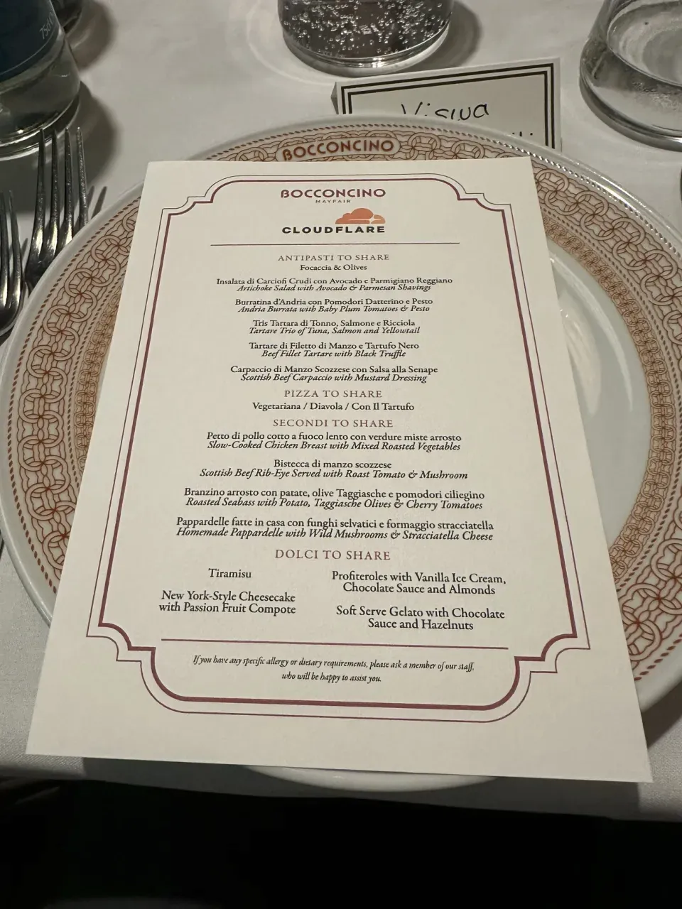 Cloudflare Intern Lunch